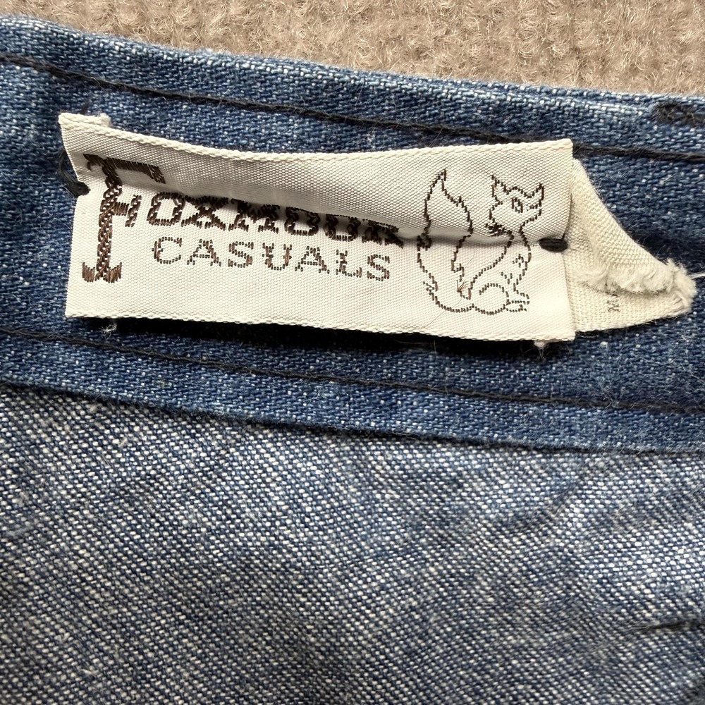 Foxmoor Jeans Womens 28 Blue High Rise Wide Leg Vintage Denim Vintage Retro - Picture 6 of 7